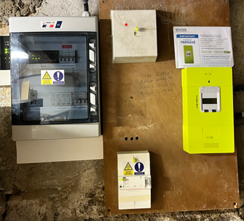 Tableau électrique / compteur Linky