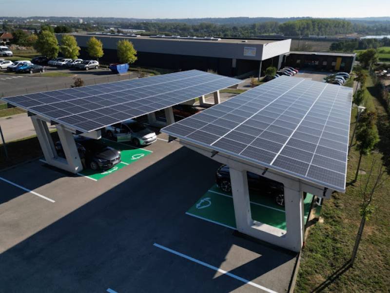 ombrière solaire