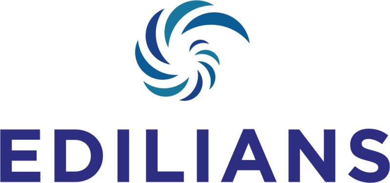 Logo de la marque Edilians basée dans la région du Beaujolais à Ancy leader de la tuile de terre cuite et des solutions énergétiques en toiture