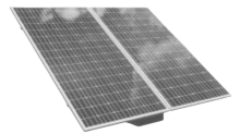 Notre zone d'activité pour ce service Pose de panneaux solaires sur toiture pour réduire les coûts énergétiques des bâtiments tertiaires situé proche des zones urbaines à